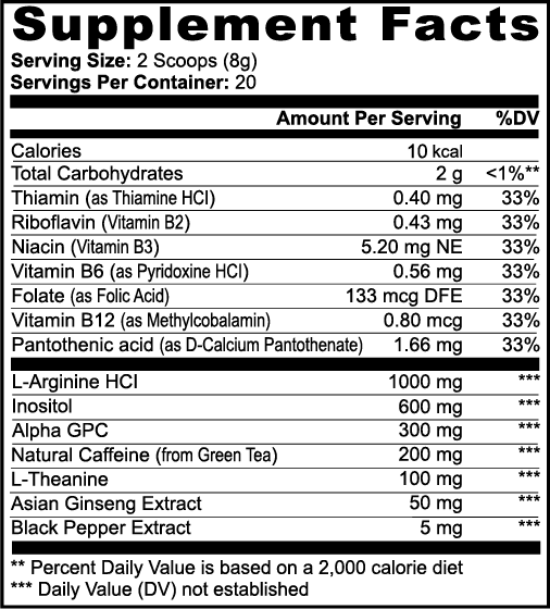 Focus Powder (Sour Candy)