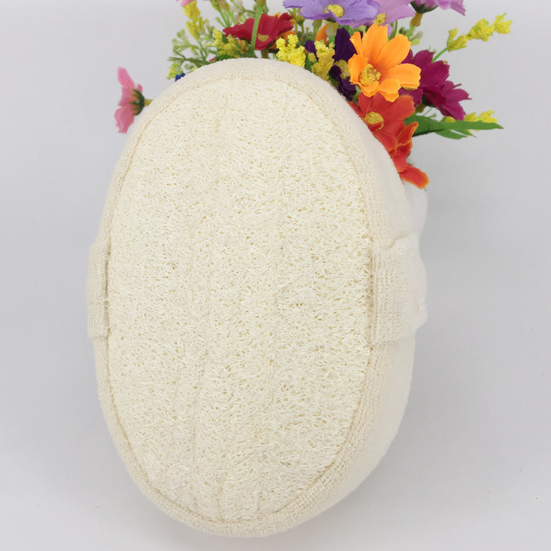 Natural Loofah Sponge Bath Brush
