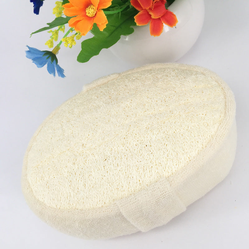 Natural Loofah Sponge Bath Brush