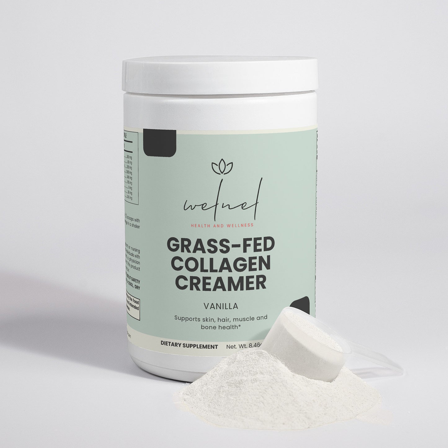 Grass-Fed Collagen Creamer (Vanilla)