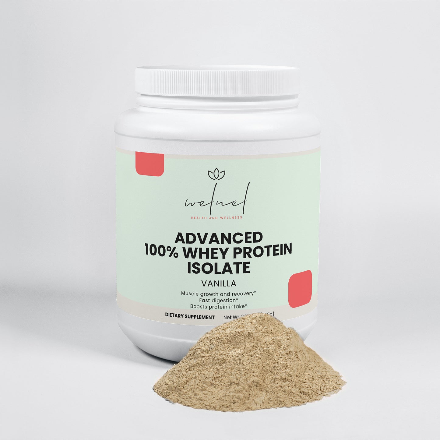 Advanced 100% Whey Protein Isolate (Vanilla)
