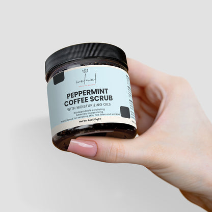 Peppermint Coffee Scrub