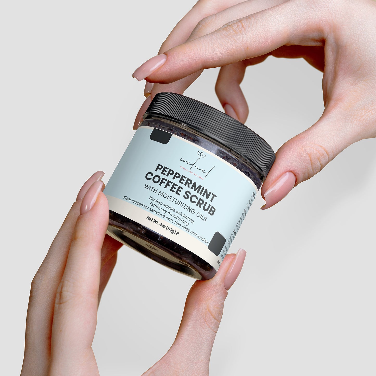 Peppermint Coffee Scrub