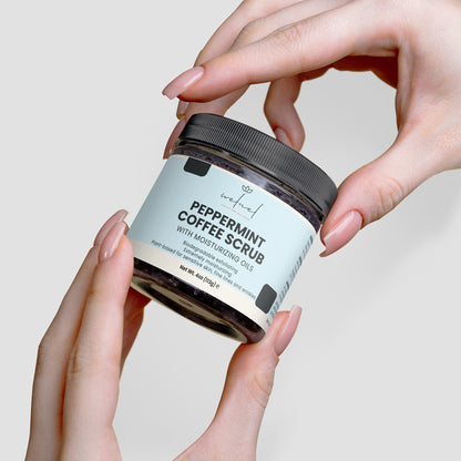 Peppermint Coffee Scrub
