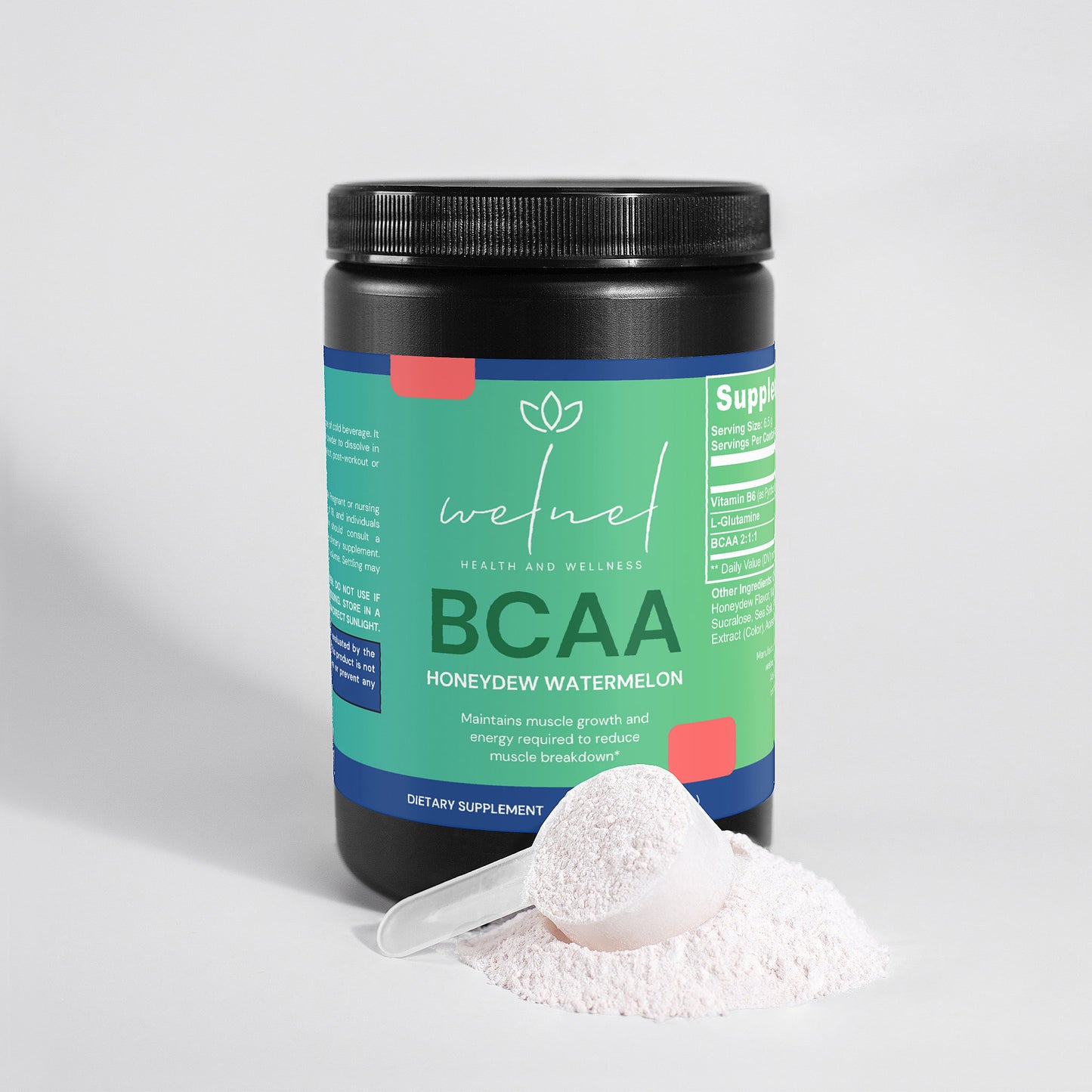 BCAA Post Workout Powder (Honeydew/Watermelon)