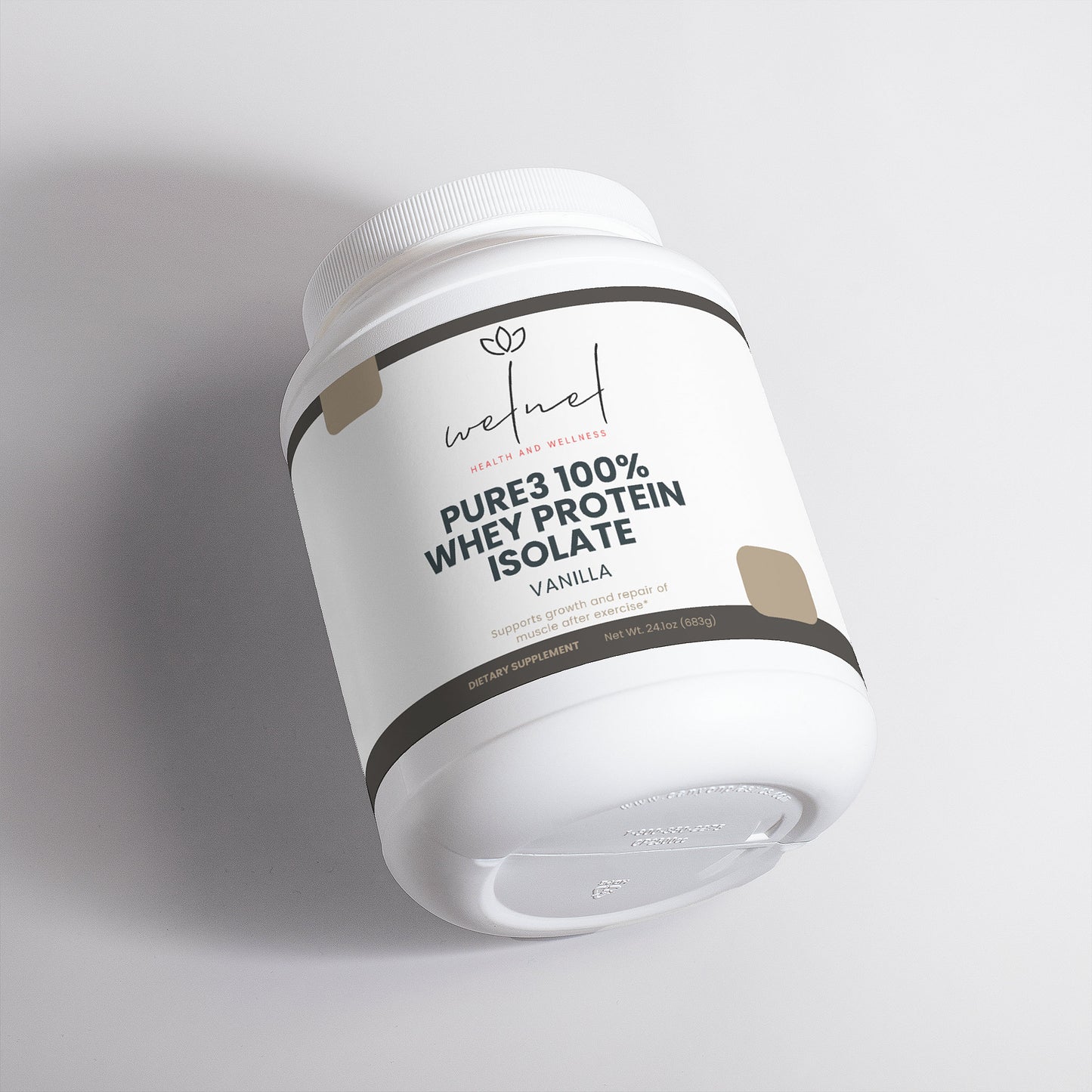 Pure3 100% Whey Protein Isolate (Vanilla)