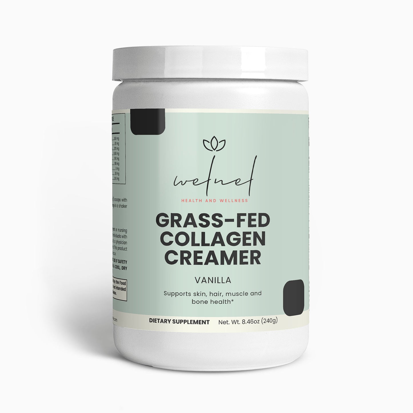 Grass-Fed Collagen Creamer (Vanilla)