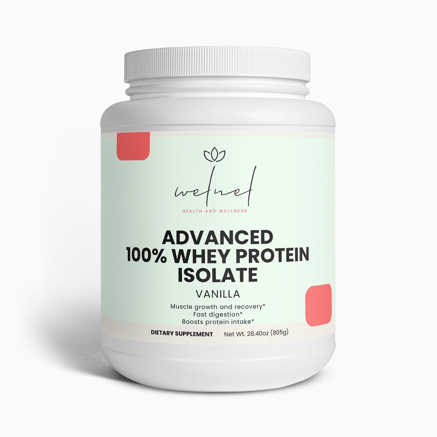 Advanced 100% Whey Protein Isolate (Vanilla)