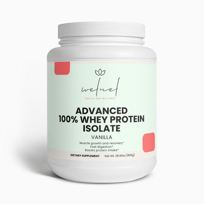 Advanced 100% Whey Protein Isolate (Vanilla)
