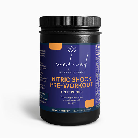 Nitric Shock Pre-Workout Powder (Fruit Punch)