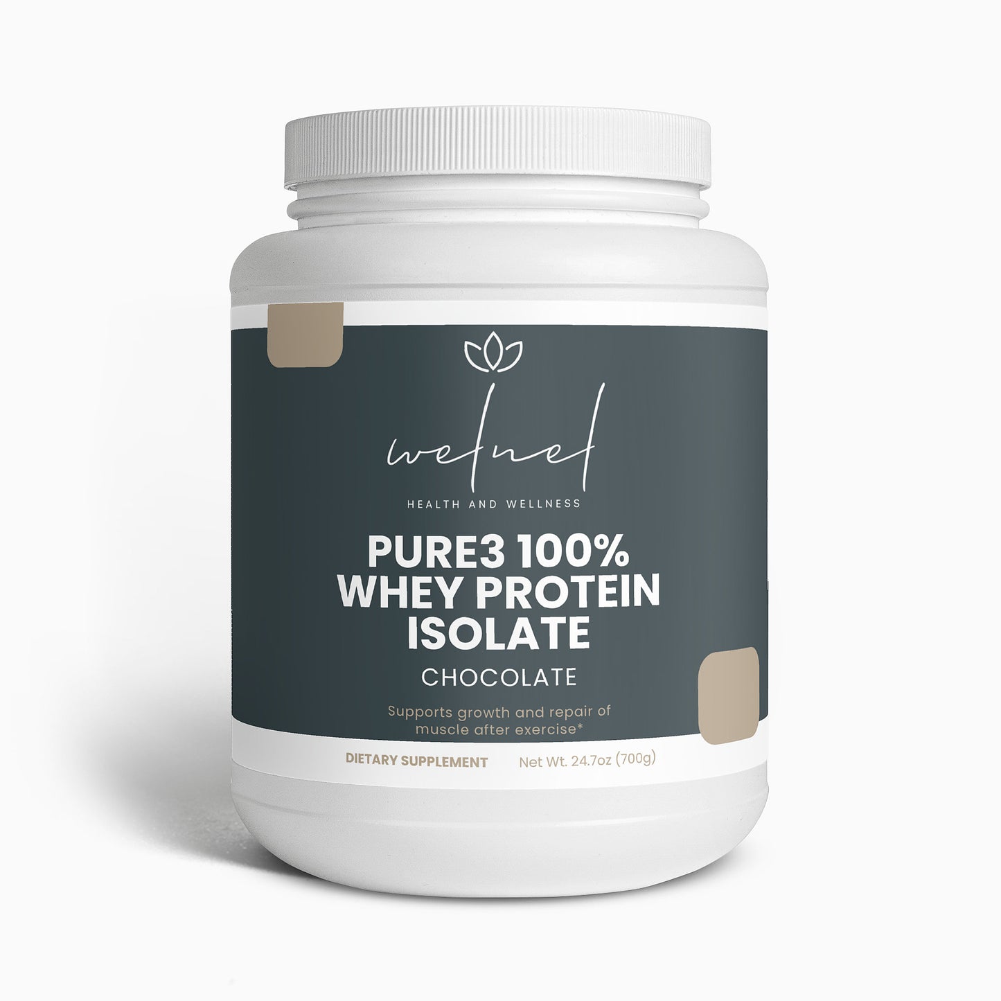 Pure3 100% Whey Protein Isolate (Chocolate)