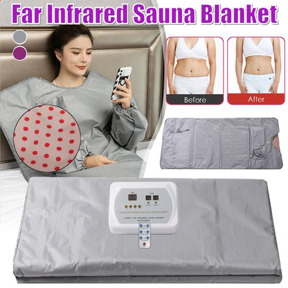 Far infrared steaming blanket